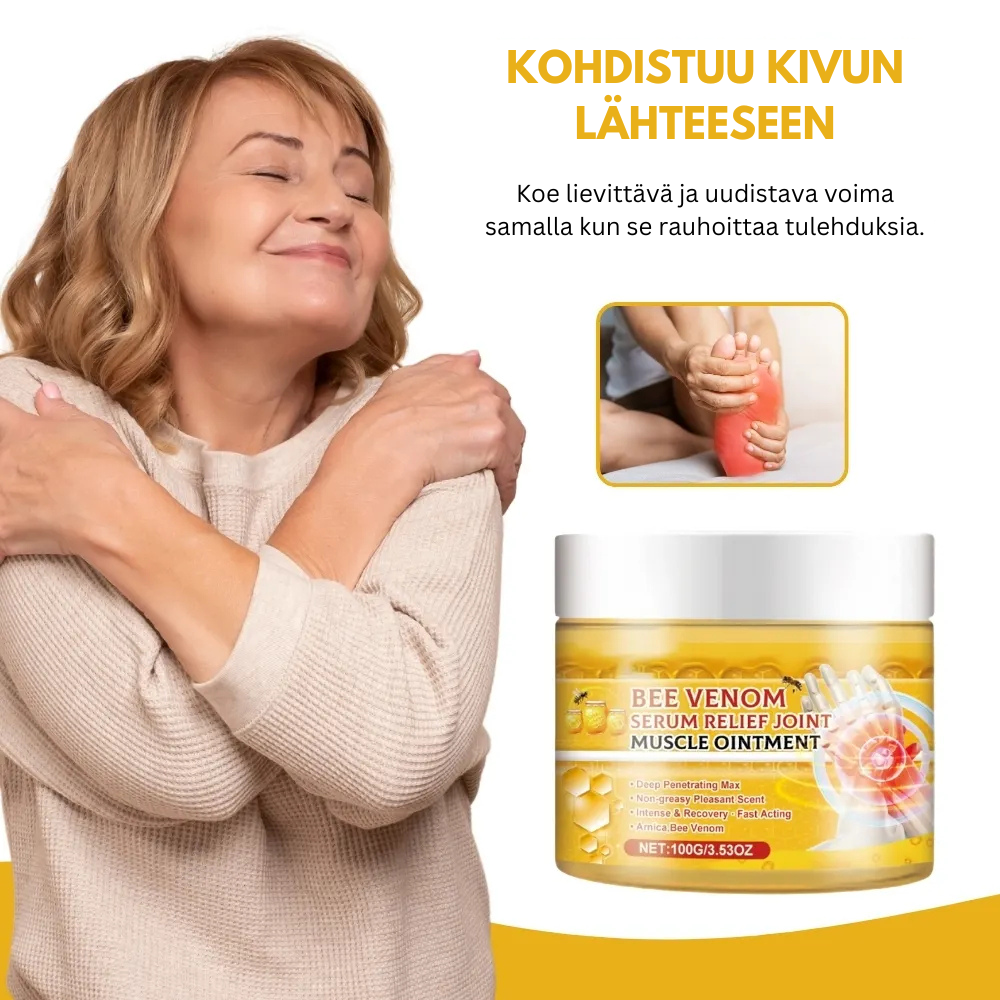 BeeThera® | Mullistava hoito neuropatiaan hyödyntää mehiläisen myrkyn voimaa!