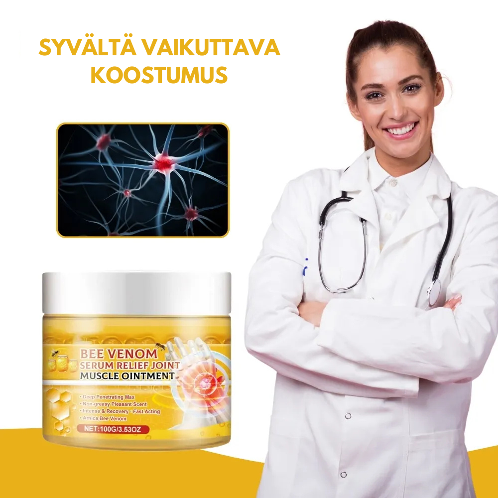 BeeThera® | Mullistava hoito neuropatiaan hyödyntää mehiläisen myrkyn voimaa!